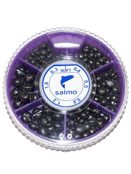 Набор грузил Salmo Дробь soft 100г 1006-003