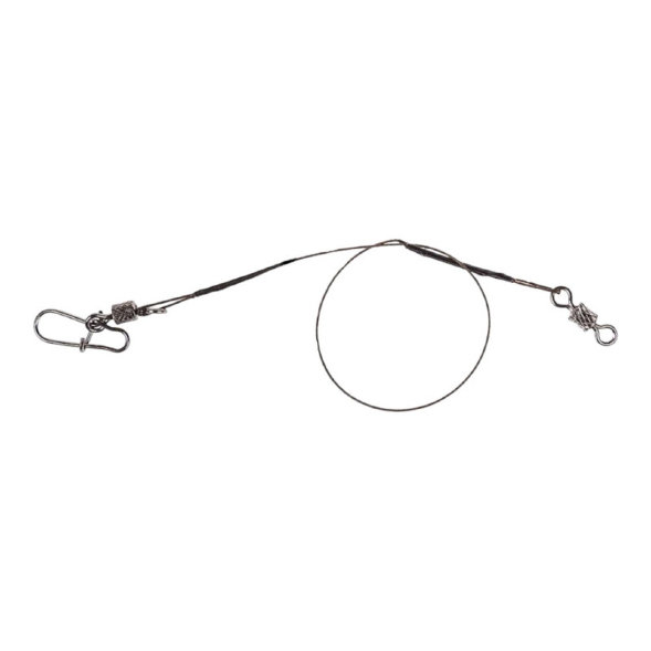 Поводок SIBBEAR стальной 1х7 40 см 20кг 2шт
