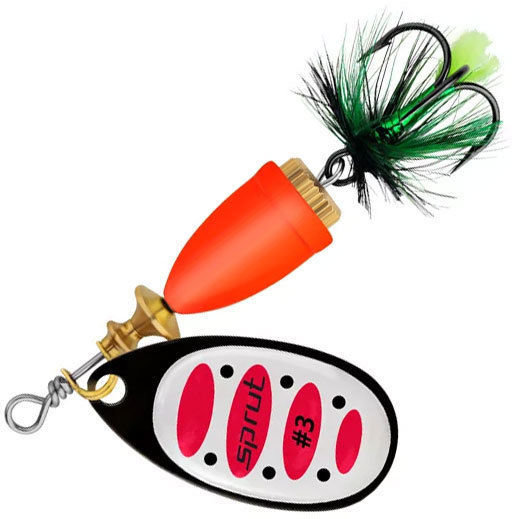 Блесна SPRUT Livia Spinner №3 10г/BKSR