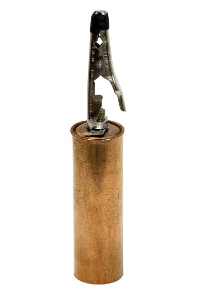 Колокольчик-гильза с металлическим зажимом 1 шт