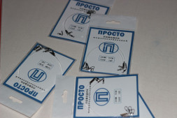 Поводок ПРОСТО флюорокарбон 25см 0.6мм 16.5кг 3шт