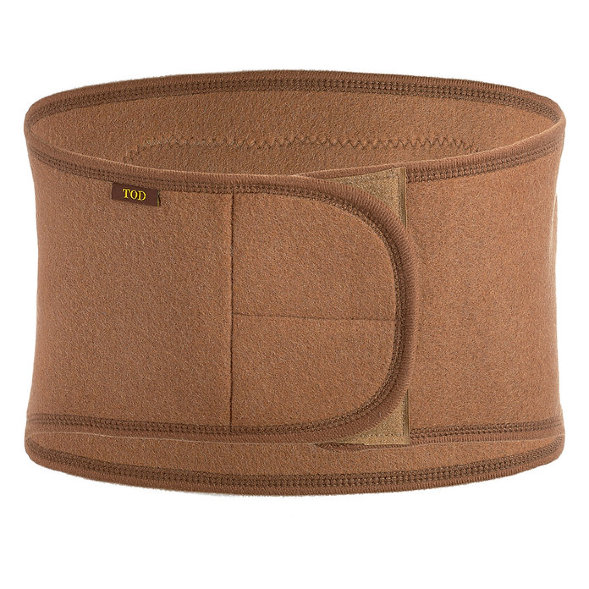 Пояс валяный Eurowool р - 48, 100% верблюжей шерсти на липучке