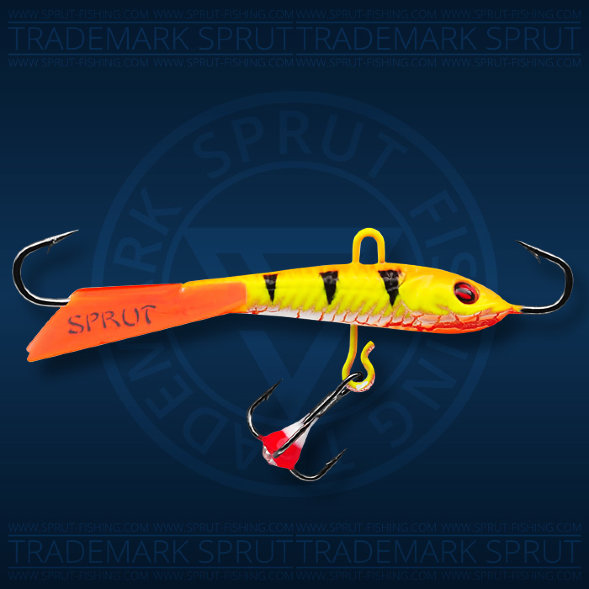 Балансир рыболовный для зимней рыбалки Sprut Hijaro №3 6г 40мм HP-UV