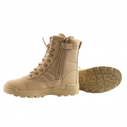 Берцы Fantom Force зимние тактические КОМБАТ иск.мех Цвет бежевый, Р-р 44