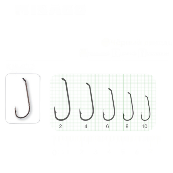 Крючок Misago MIS012 2BH №10 9 шт 0.55